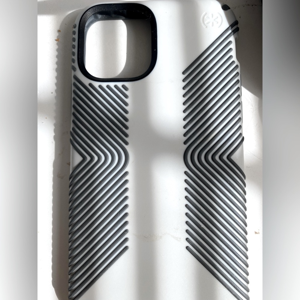 Speck gray with bluish gray bumps iPhone 11 Pro case
